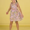 Robe Multicolore à Imprimé Fleuri Et à Rayures -Dpam 23S901V1ROB 001 1