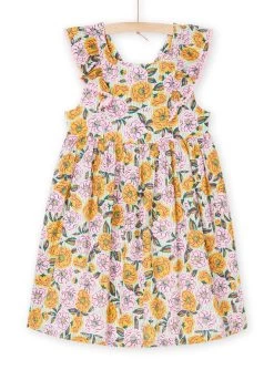 Robe Multicolore à Imprimé Fleuri Et à Rayures -Dpam 23S901V1ROB 001 11
