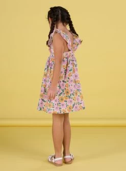 Robe Multicolore à Imprimé Fleuri Et à Rayures -Dpam 23S901V1ROB 001 3