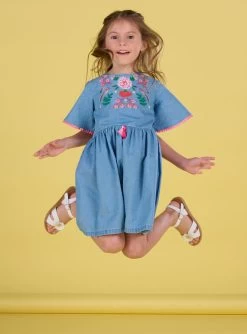 Robe Manches Volantées -Dpam 23S901V2ROB P272 3