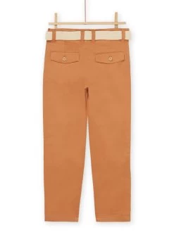 Pantalon Châtaigne Avec Ceinture Amovible -Dpam 23S90221PAN I807 13