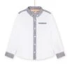 Chemise Blanche En Lin Et Cravate Amovible -Dpam 23S90232CHM 000 14