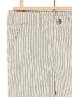 Pantalon à Imprimé à Rayures -Dpam 23S902O1PAN I818 12