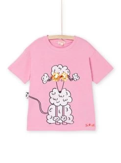 T-shirt à Manches Courtes à Motif Animaux - Mixte -Dpam 23S902P3TMC D301 13