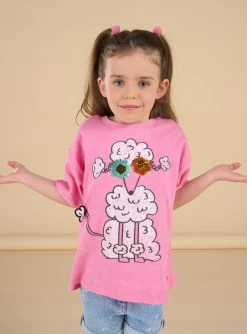 T-shirt à Manches Courtes à Motif Animaux - Mixte -Dpam 23S902P3TMC D301 2