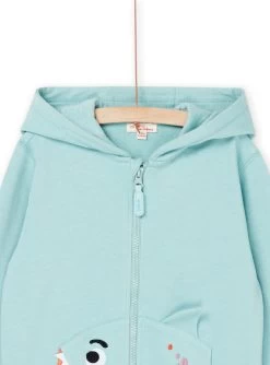 Sweat Bleu Céladon à Animation Poisson -Dpam 23S902V1GIL 204 12