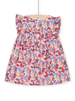 Robe écru à Imprimé Fleuri -Dpam 23SG09U1ROB 001 13