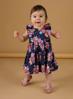 Robe Noirine à Imprimé Fleurs