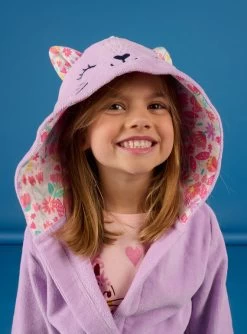 Robe De Chambre Parme à Manches Longues -Dpam 23SH11D1RDC 320 2