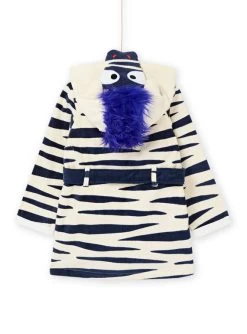 Robe De Chambre écrue à Imprimé Zèbre -Dpam 23SH12D1RDC 001 14