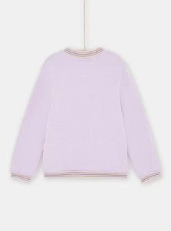 Sweat Mauve Color Block Fille -Dpam 23W901B2JGH 328 13