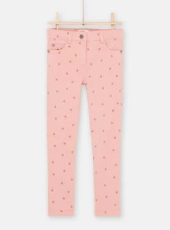 Jean Rose Thé à Imprimé Coeur Fille