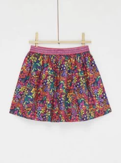 Jupe Réversible Bleu Nocturne Fille