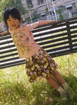 Jupe Plissée Multicolore Fille -Dpam 23W901I2JUP I808 12