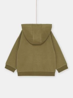 Haut De Jogging Vert à Capuche Garçon -Dpam 23W902B1JGH G631 13