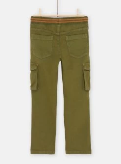 Pantalon Cargo Kaki Garçon -Dpam 23W902M2PAN G631 13