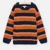 Pull Multicolore à Imprimé à Rayures Garçon -Dpam 23W902M2PUL 809 11