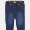 Jean Bleu Foncé à Poches En Forme De Coeur Fille -Dpam 23WG09B1JEA K005 11
