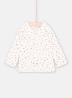 Cardigan Rose Dragée En Soft Boa Réversible Bébé Fille -Dpam 23WG09M1CAR D310 14