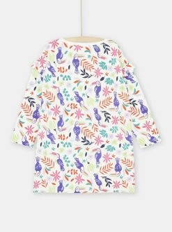 Chemise De Nuit Multicolore à Imprimé Tropical Fille -Dpam 23WH1131CHN 001 13