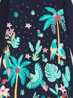 Chemise De Nuit Bleu Marine -Dpam 23WH1141CHN 070 14