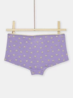 Lot De 5 Shortys Multicolores Fille -Dpam 23WH1161SHY 001 13