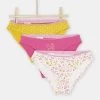 Lot De 3 Culottes Multicolores Fille -Dpam 23WH1163D5L 000 11