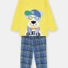 Pyjama Jaune à Motif Chien Garçon -Dpam 23WH1231PYJ B105 11