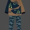 Pyjama Sable à Imprimé Requin Garçon Phosphorecent -Dpam 23WH1236PYJ 808 5