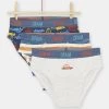 Lot De 3 Slips Assortis Garçon -Dpam 23WH1262D5L J920 11