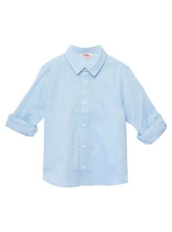Chemise Garçon Bleu Clair -Dpam adc1703b37c5d59e1ce25fe96a8b212cf446e589 20S90262D4G C218 3 dpam ecommerce