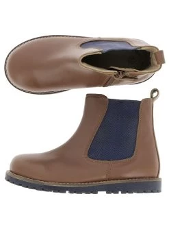 Boots En Cuir Garçon